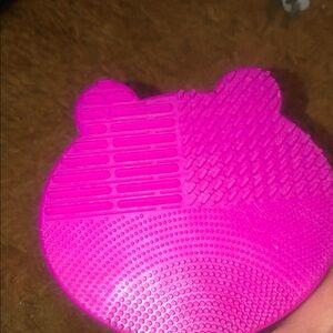 Pink Silicone Makeup Brush Cleaning Pad